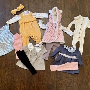 Baby Girl 3-6mo Name Brand Clothing Bundle